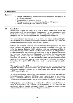 Front cover - Hampshire County Council