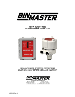 flow detect 1000 doppler flow detection