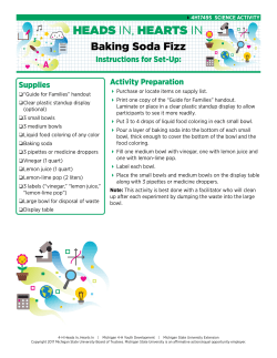Baking Soda Fizz - MSU Extension