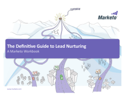 The Definitive Guide To Lead Nurturing