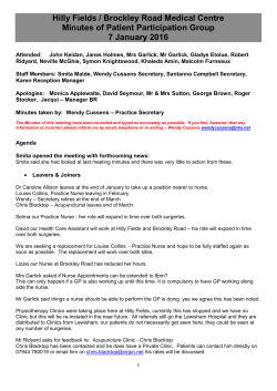 HERE - Hilly Fields Medical Centre