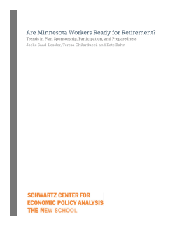 Are Minnesota Workers Ready for Retirement?