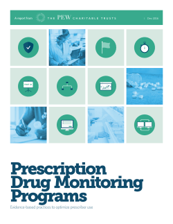 Prescription Drug Monitoring Programs