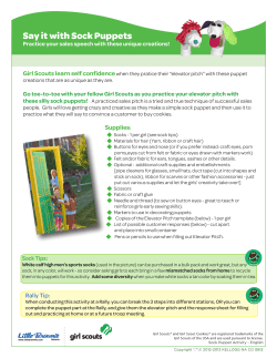 Say it with Sock Puppets