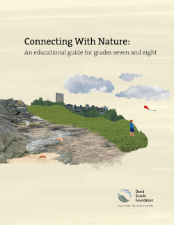 Connecting With Nature - David Suzuki Foundation