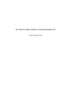Read an accompanying essay to the Alternative Letchworth
