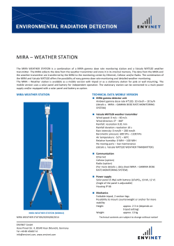 mira &ndash; weather station