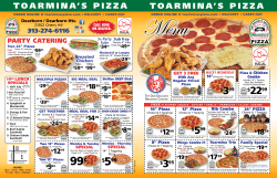 TOARMINA`S PIZZA TOARMINA`S PIZZA