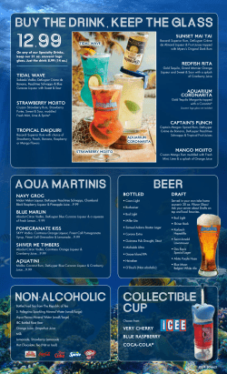 buy the drink, keep the glass