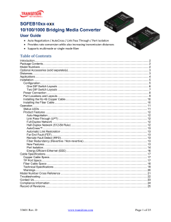 SGFEB10xx-130 Series User Guide May 30, 2016