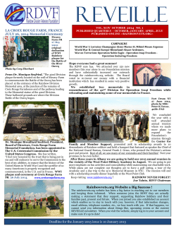 LA CROIX ROUGE FARM, FRANCE JULY 26, 2014 Memorial