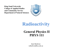 Radioactivity