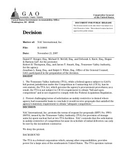 B-310065 NAC International, Inc. - US Government Accountability