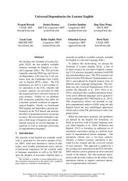 Universal Dependencies for Learner English