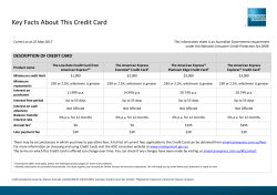 Key Facts About This Credit Card