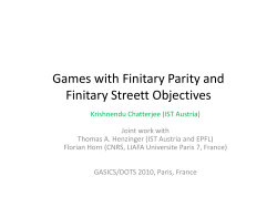 Games with Finitary Parity and Finitary Streett Objectives