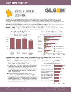 Georgia State Snapshot