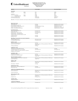 OXFORD HEALTH INSURANCE, INC. Platinum PPO Flex 15/ 45