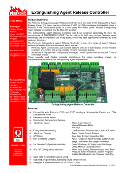 Extinguishing Agent Release Controller