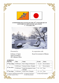 25th Anniversary Events - Embassy of Japan in India