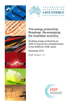 GP238 Australian Alliance to Save Energy