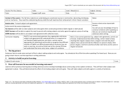 Subject - verb agreement for construction