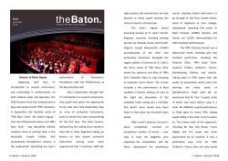 theBaton. - Tiffin School