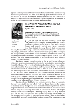 Keep From All Thoughtful Men - Strategic Studies Institute