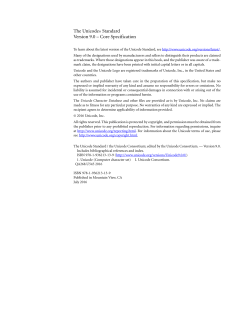 Americas - Unicode.org