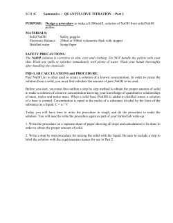 Quantitative Lab Summative