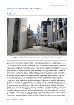 12. St Paul`s Churchyard
