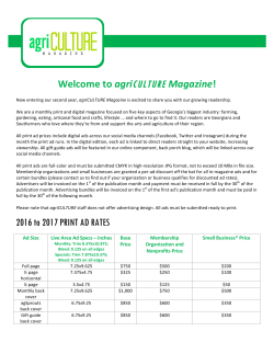 File - agriCULTURE Magazine
