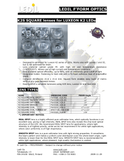 LEDIL F`FORM OPTICS