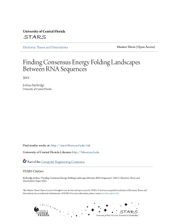 Finding Consensus Energy Folding Landscapes Between RNA
