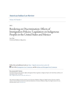 Bordering on Discrimination: Effects of Immigration Policies