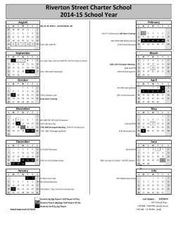 Riverton Street Charter School 2014