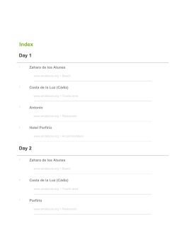 Day 1 Day 2 - Andalucia.org