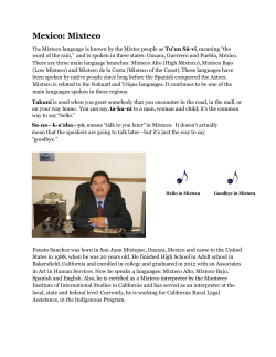 AATW--Latin America CLASSROOMS Mexico