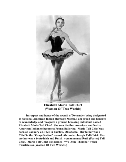 Elizabeth Maria Tallchief - the henninger