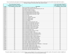 PA by CPT code effective 01-01-09(1)