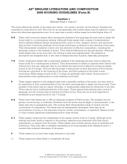 Sample Responses Q1 - AP Central