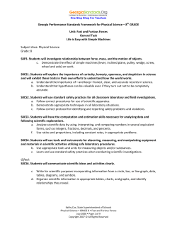 Life is Easy with Simple Machines