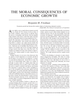 the moral consequences of economic growth