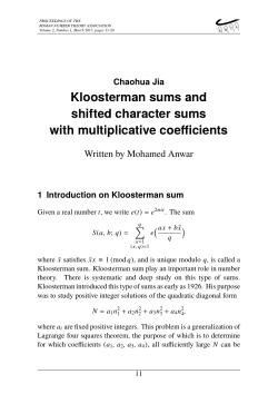 Kloosterman sums and shifted character sums