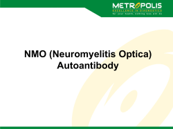 NMO (Neuromyelitis Optica) Autoantibody
