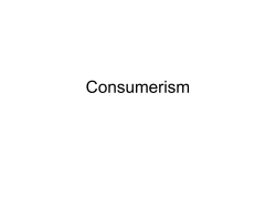 Consumerism