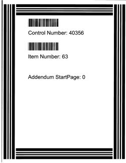 Control Number: 40356 Item Number: 63 Addendum StartPage: 0