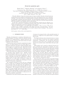Atom-ion quantum gate