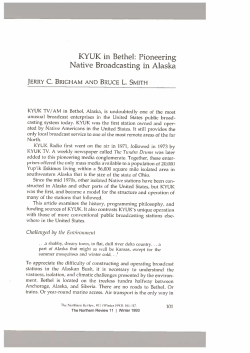 Native Broadcasting in Alaska
