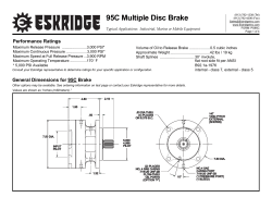 95C Multiple Disc Brake